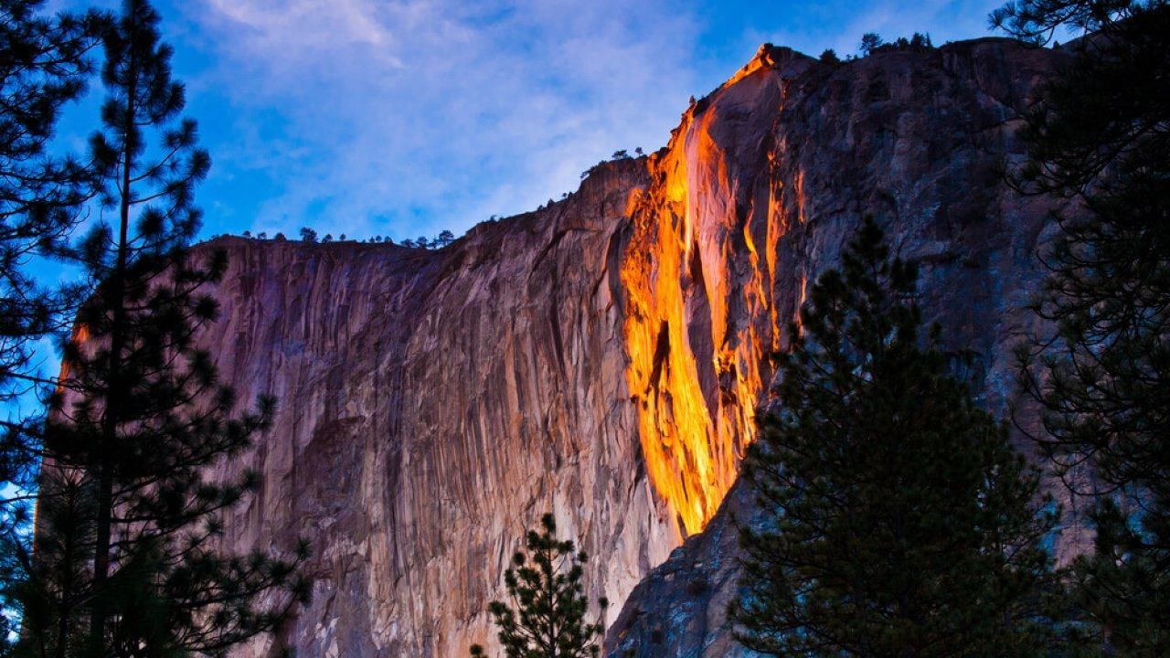 Огненный водопад Хорстейл Огненный водопад Хорстейл