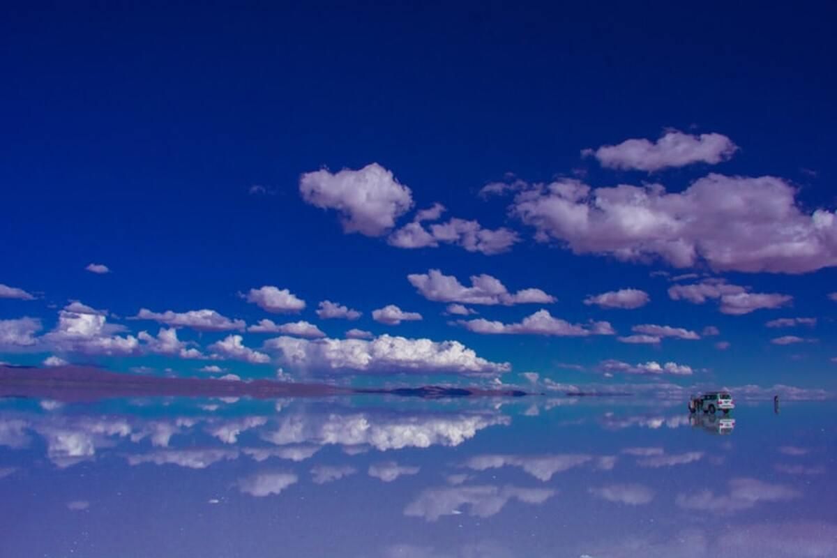 Зеркало мира: невероятно красивое соленое озеро Салар-де-Уюни