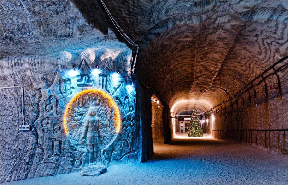 Соледарська соляна печера, яка вражає своїми масштабами 