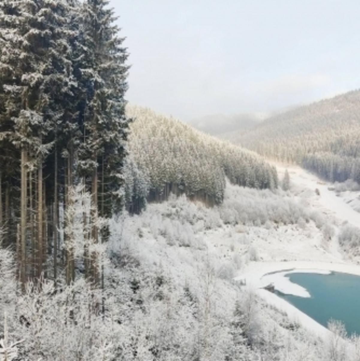 Карпаты засыпало снегом Карпаты засыпало снегом