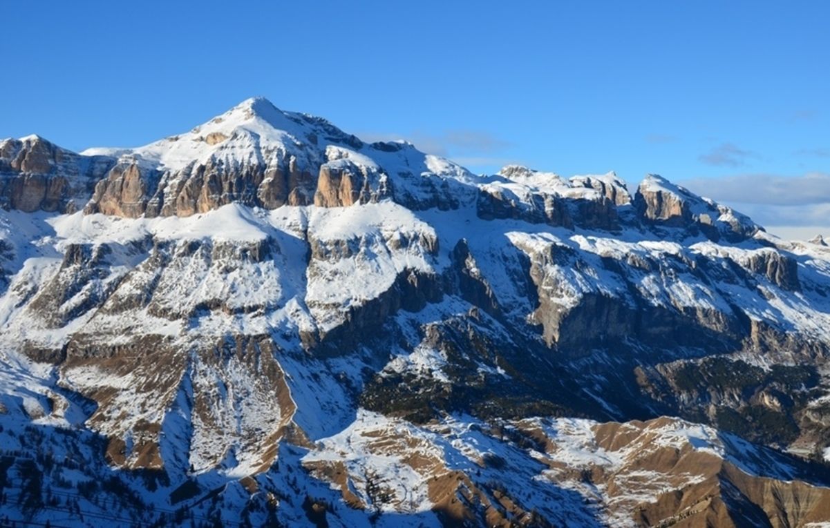 Українець побував на останньому льодовику в Доломітових Альпах Українець побував на останньому льодовику в Доломітових Альпах
