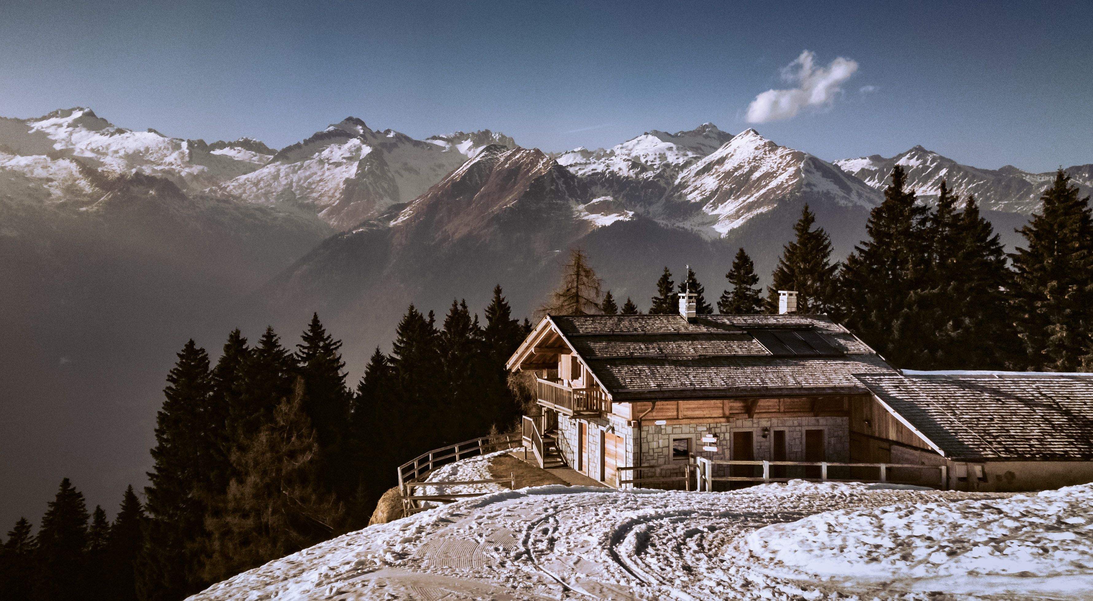 Гірськолижний курорт в Італії