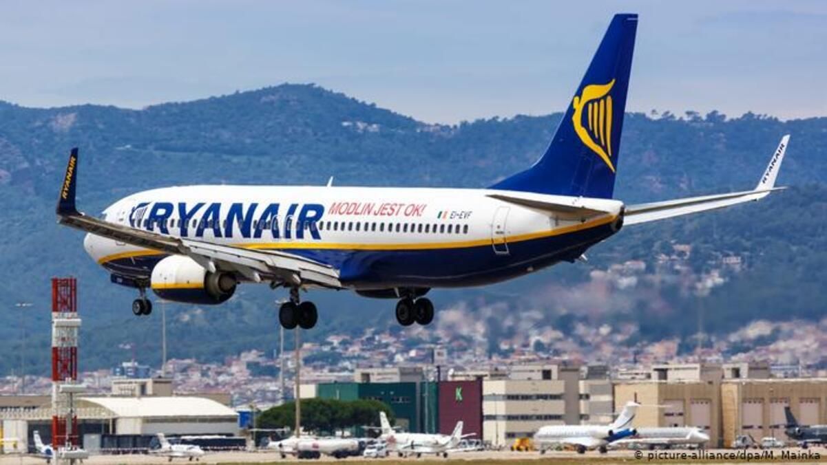 Ryanair анонсував два нових маршрути з Києва та Одеси