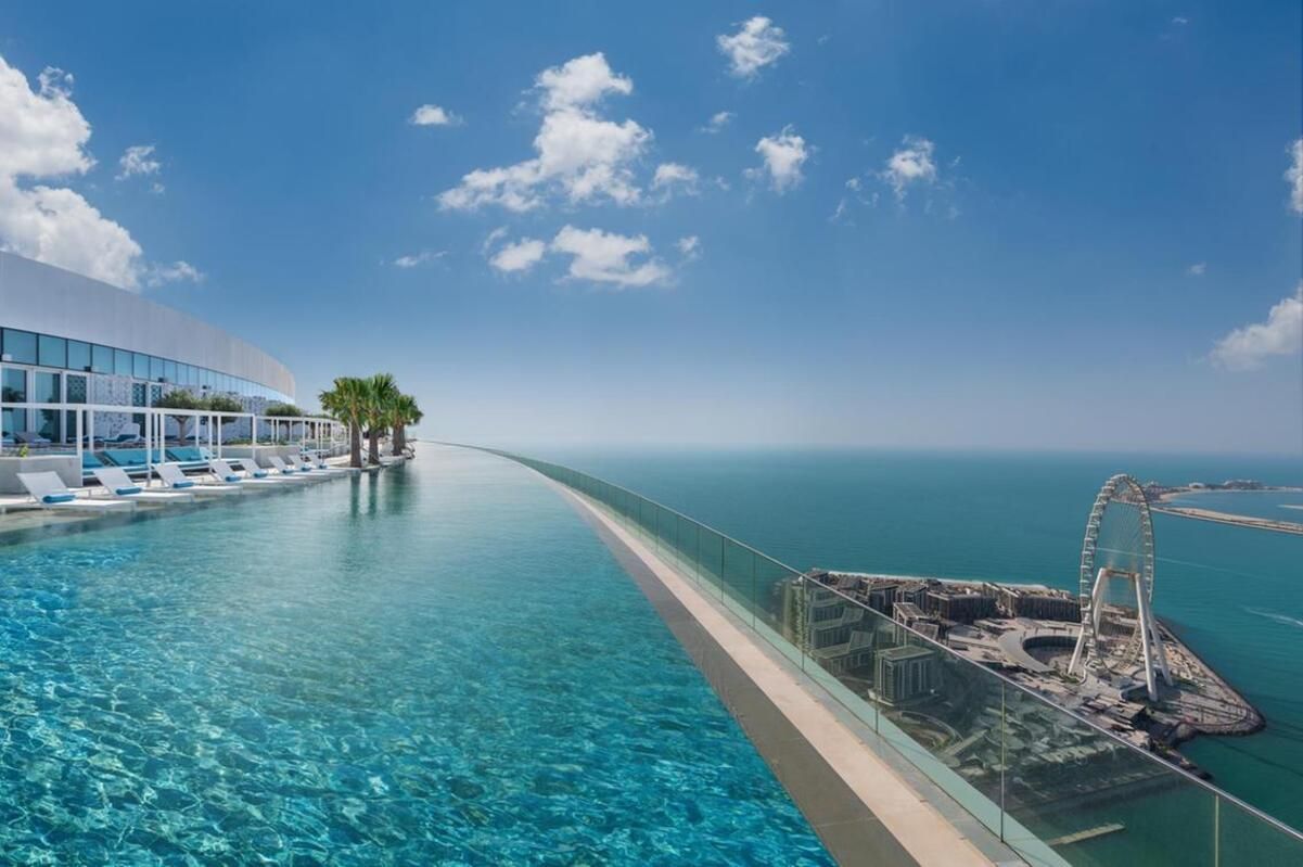 Дубайський готель потрапив до Книги рекордів Гіннеса за найвищий панорамний басейн