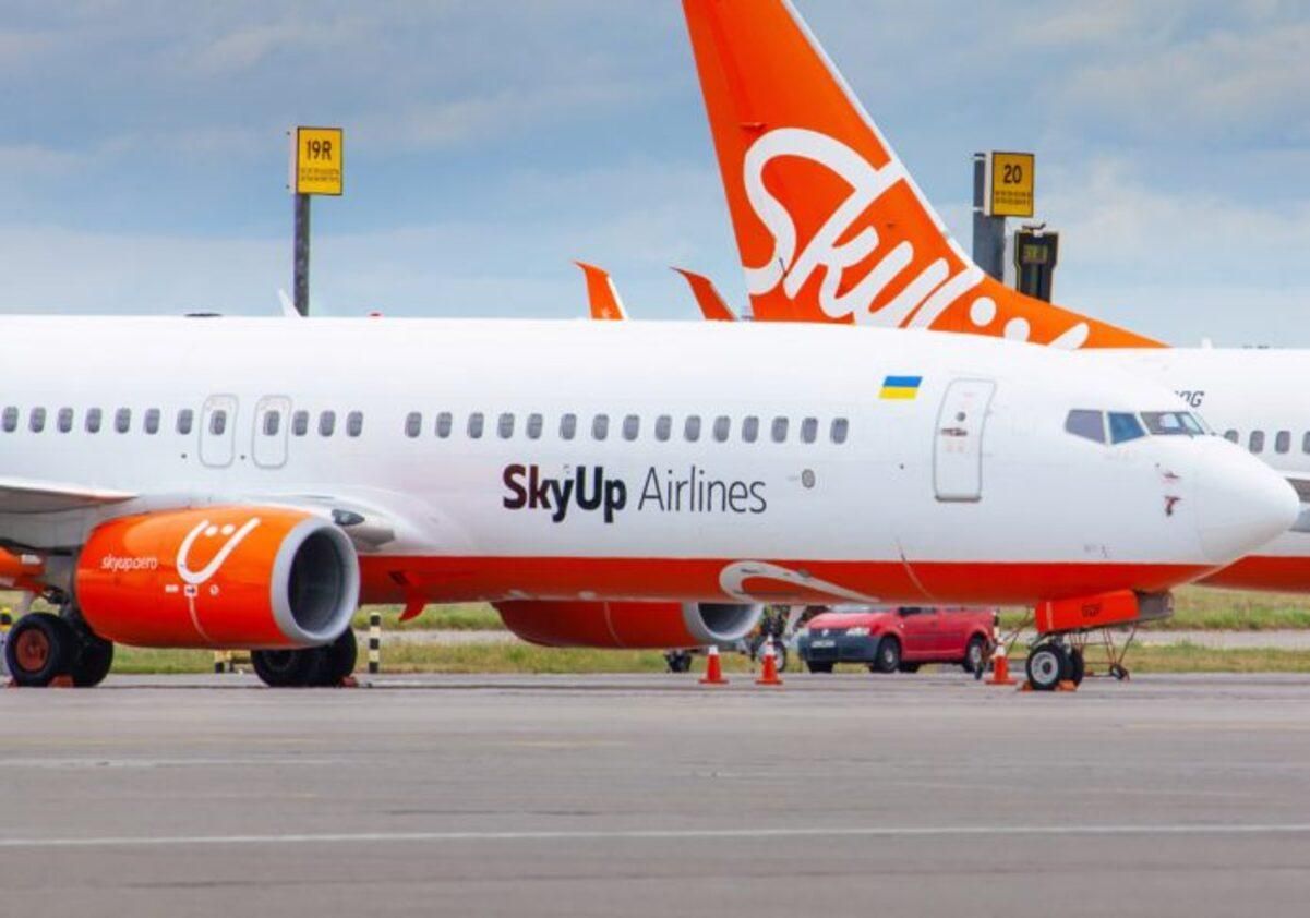 SkyUp скасував рейси за 8 маршрутами з Києва до Європи