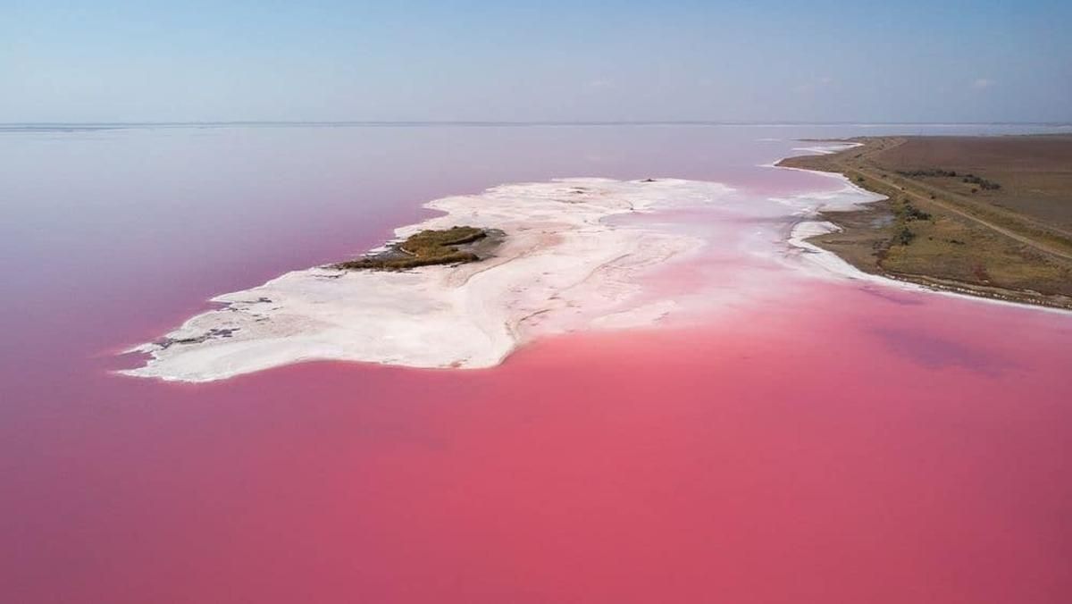 Лемурийское озеро: целебное розовое озеро на Херсонщине - как доехать, где проживать?