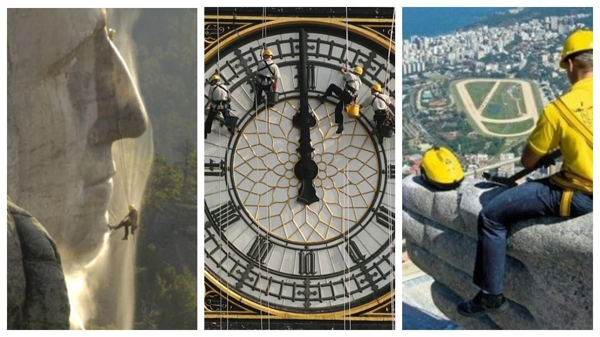 Как чистят 8 самых известных достопримечательностей мира Как чистят 8 самых известных достопримечательностей мира