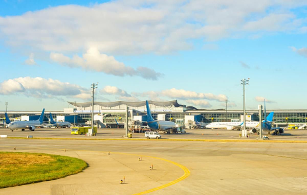 В сети показали, как строили главную полосу Украины - в аэропорту Борисполь В сети показали, как строили главную полосу Украины - в аэропорту Борисполь