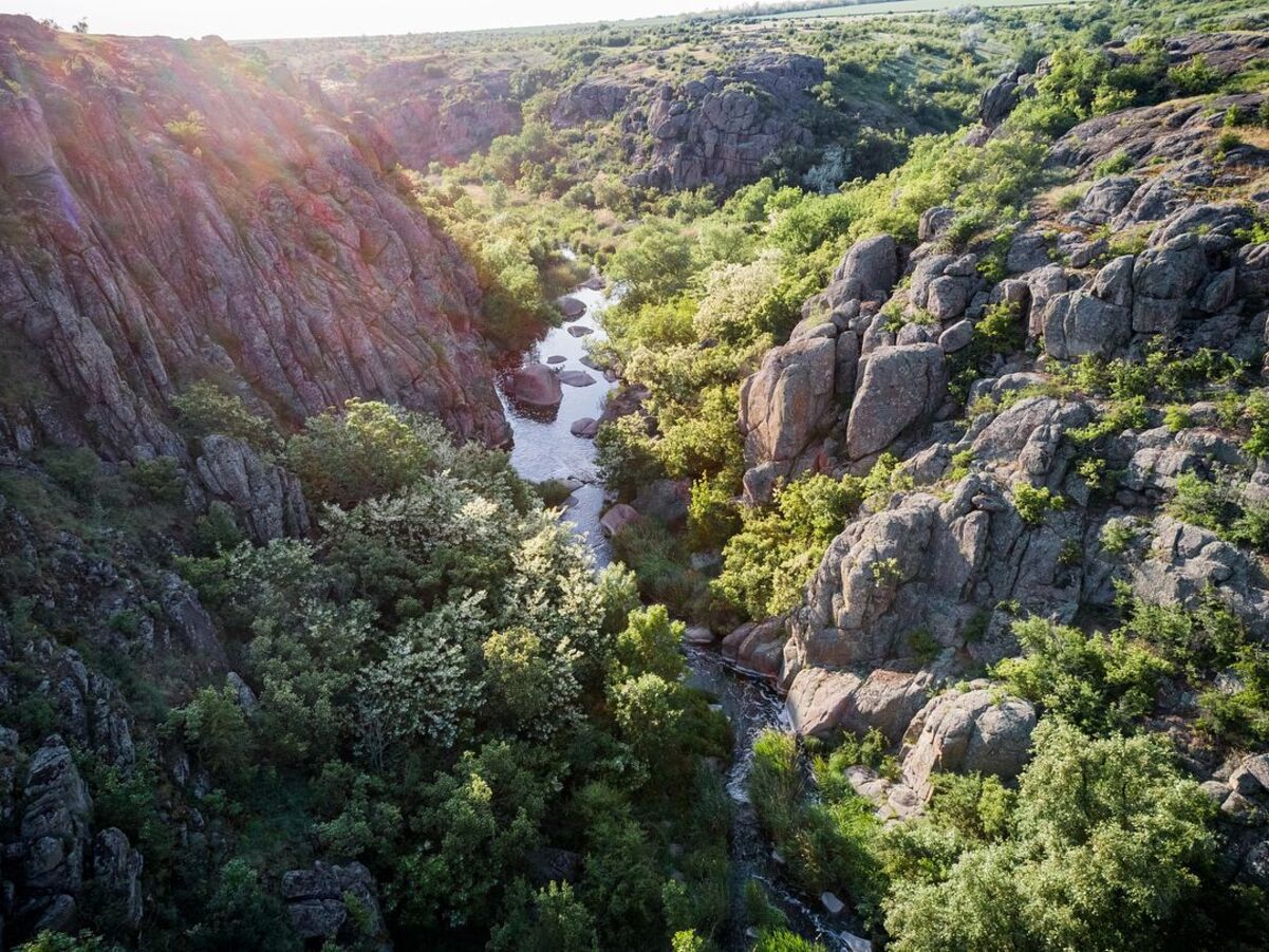 Живописные каньоны Украины, на которых должен побывать каждый турист
