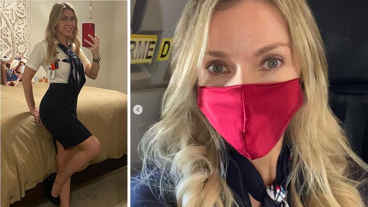 Стюардеса підкорила мережу новим акробатичним трюком на борту літака Стюардеса підкорила мережу новим акробатичним трюком на борту літака