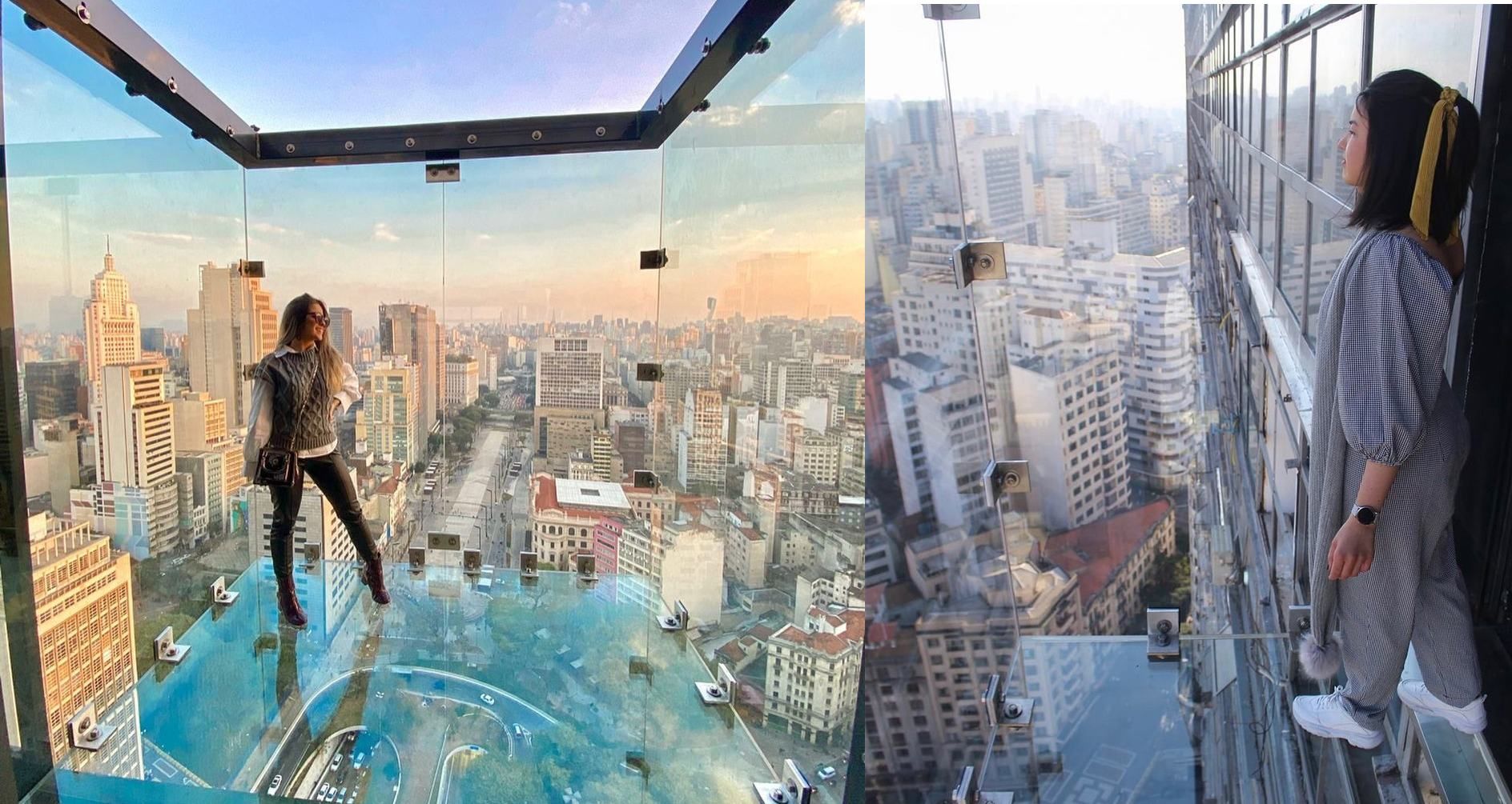 В Сан-Паулу в Бразилії відкрили скляну кімнату у хмарочосі