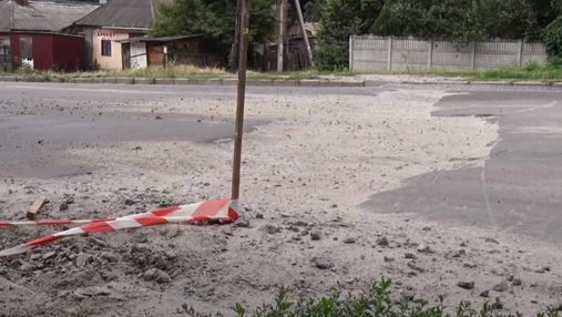 Из-за глубокой ямы на дороге: в Кропивницком мужчина остался без глаза и двух зубов