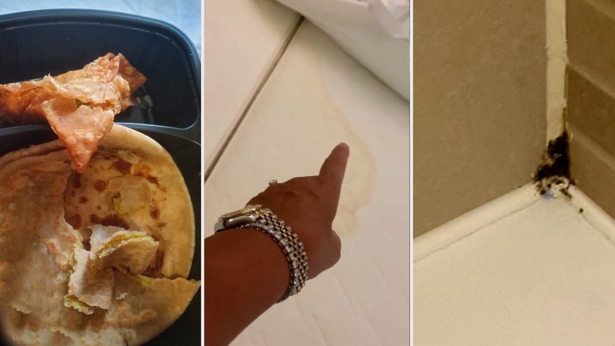 Слимаки, цвіль та плями: туристи показали умови в карантинному готелі Слимаки, цвіль та плями: туристи показали умови в карантинному готелі