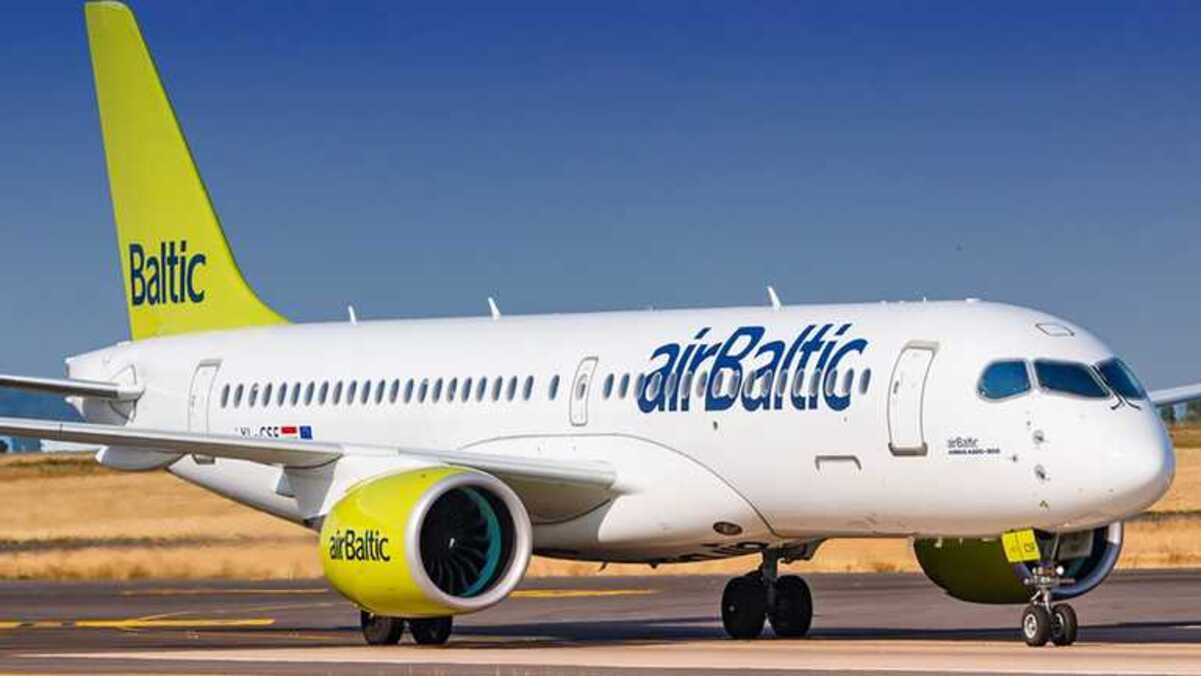 Авіакомпанія airBaltic влаштувала розпродаж авіаквитків