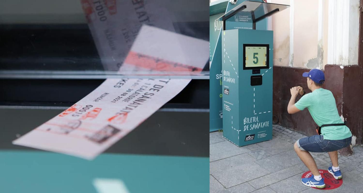 В Румынии поставили автомат, который выдает бесплатный билет на проезд за 20 приседаний - Travel