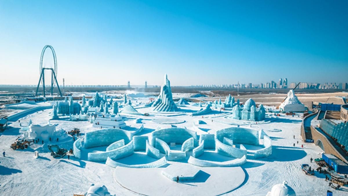 У Китаї відкрили гігантське крижане місто: фото, що вражають масштабами - 28 декабря 2021 - Travel