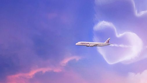 "Кохання у повітрі": Qatar Airways влаштував розпродаж до Дня Валентина