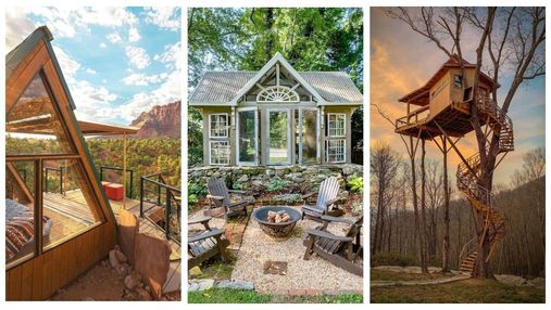На дереві, в горах або лісі: Airbnb назвав найпопулярніші будинки у 2021 році – пейзажні фото