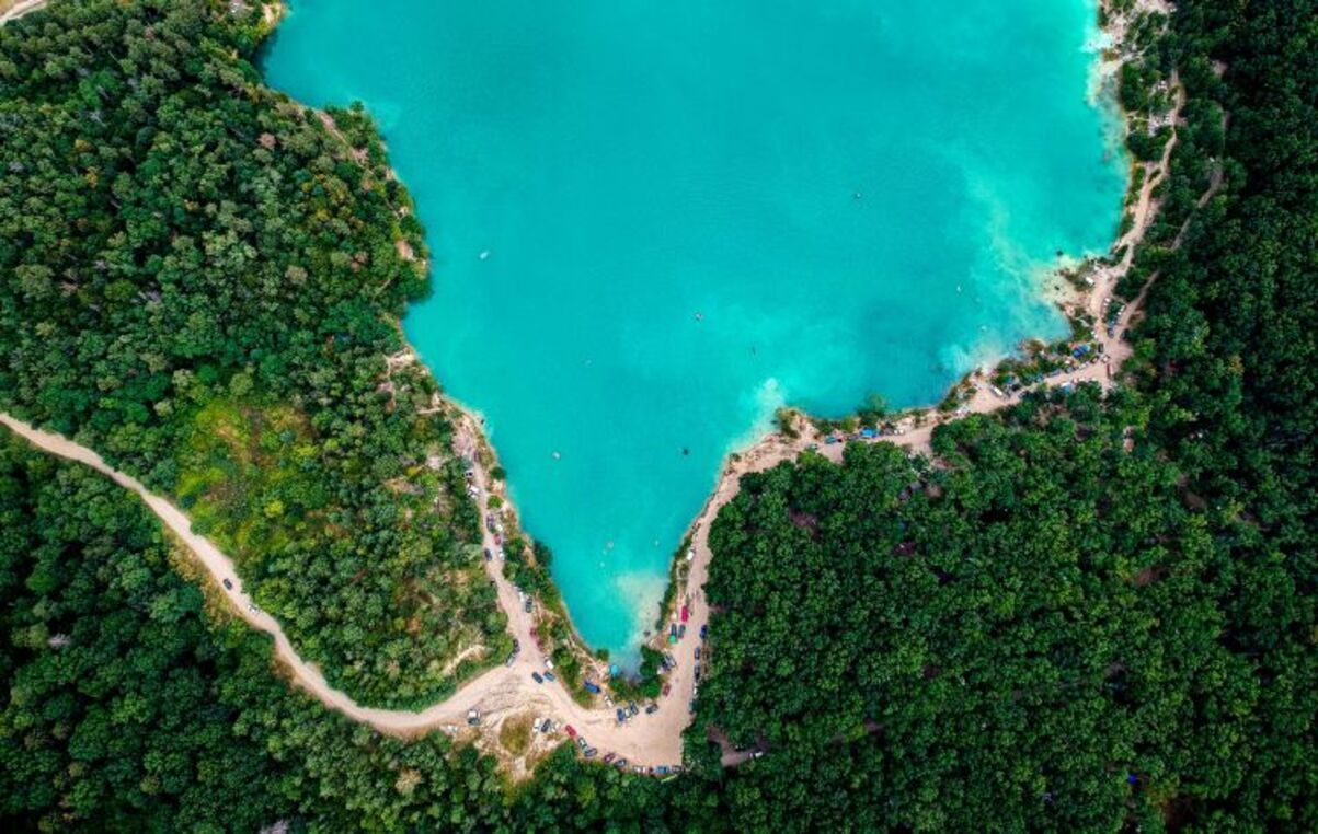 Вінницькі Мальдіви - як відпочити на Черепашинецькому кар'єрі Вінницькі Мальдіви - як відпочити на Черепашинецькому кар'єрі