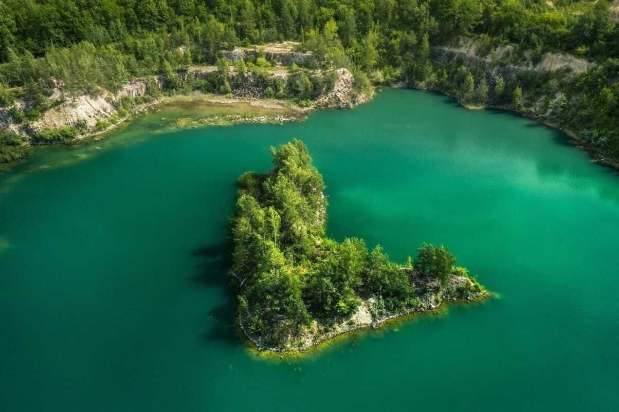 Отдых на Базальтовом озеро на Ровненщине - чем здесь заняться