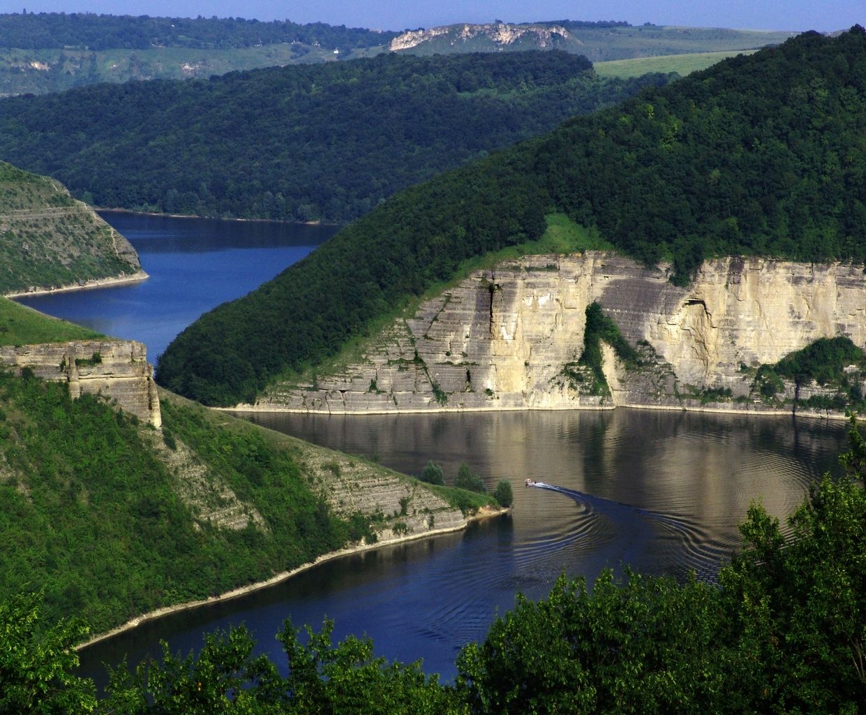 Врублевцы называют "украинскими фьордами" Врублевцы называют "украинскими фьордами"