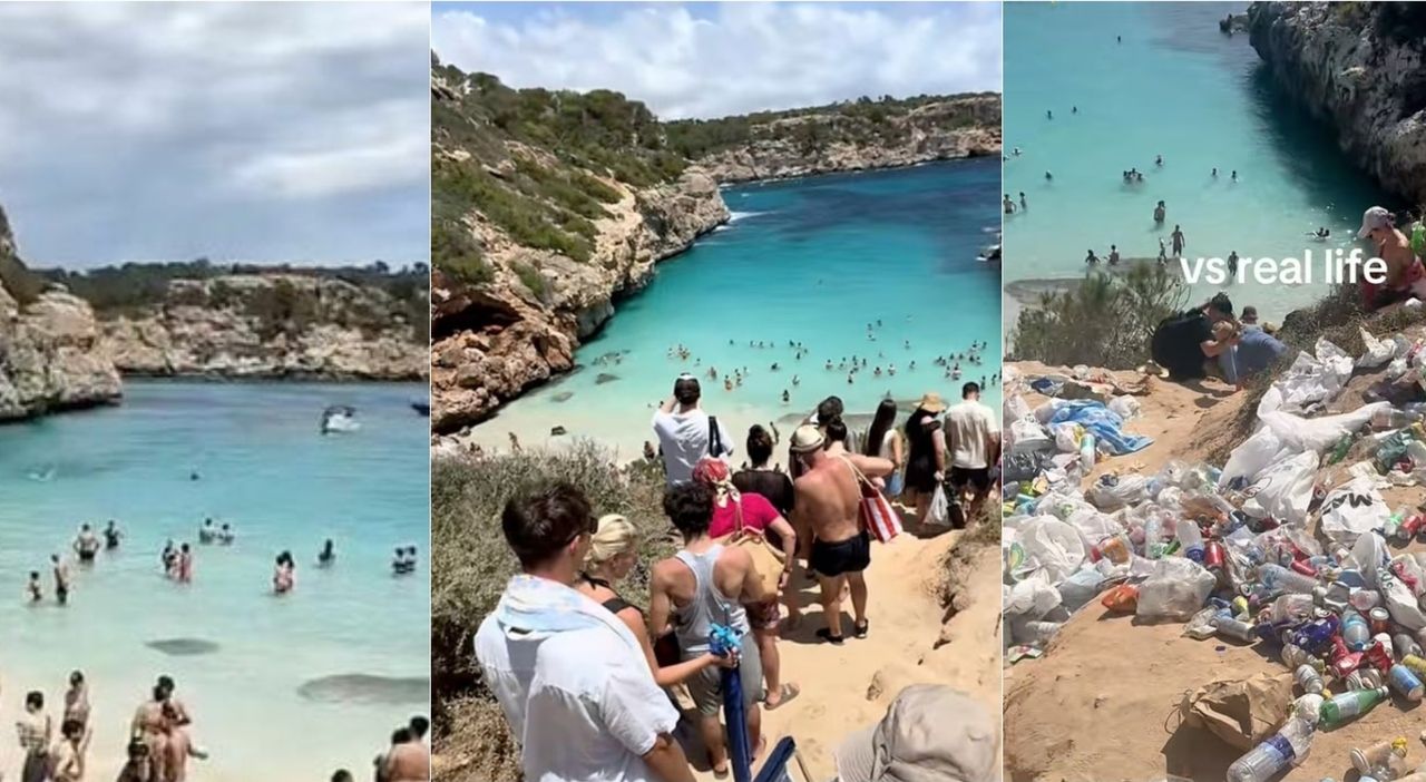 Пляж на Майорці оточили натовпи туристів - відео - Travel Пляж на Майорці оточили натовпи туристів - відео - Travel