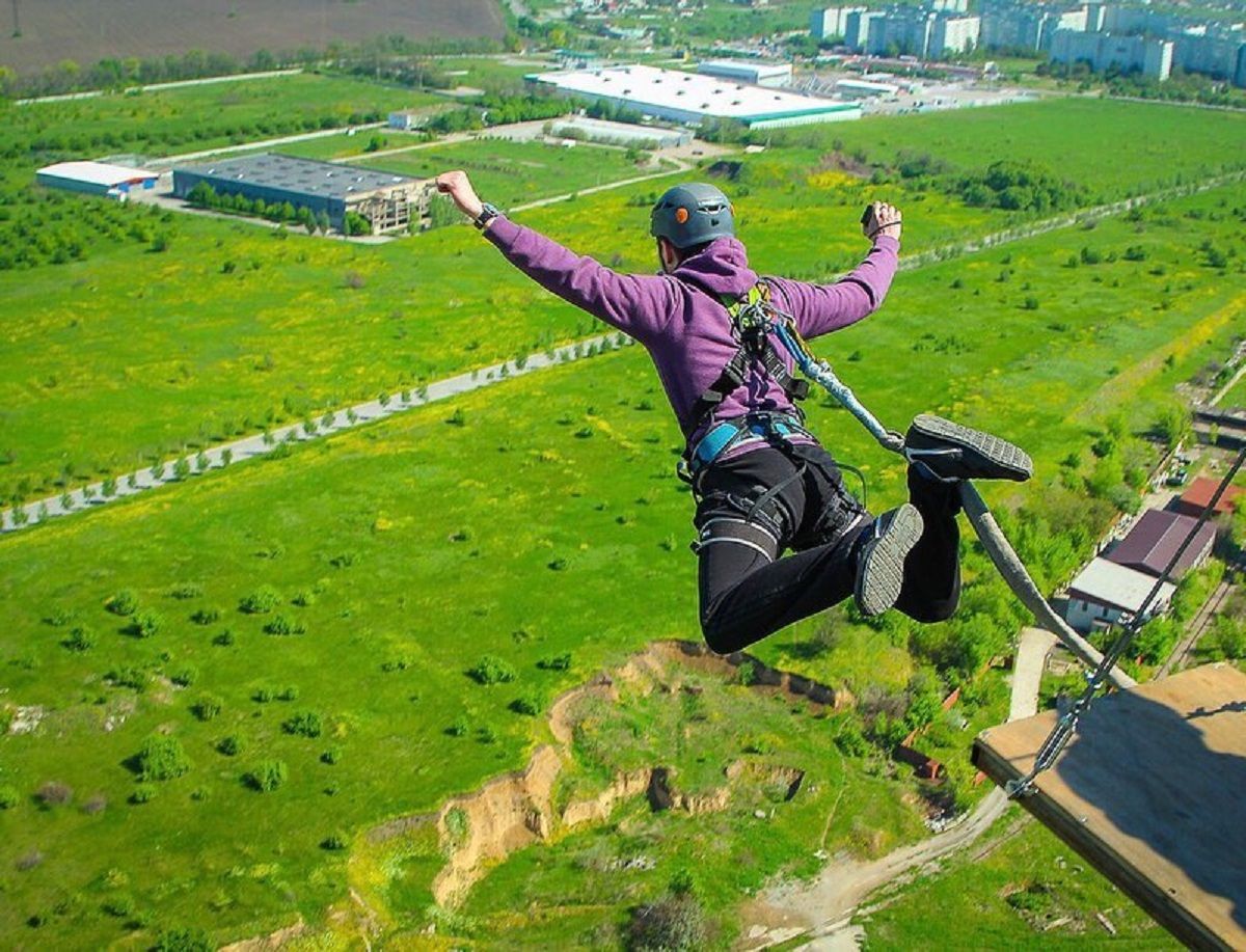 Роуп-джампинг в Днепре - где в Украине самая высокая точка для прыжков с веревкой - Travel Роуп-джампинг в Днепре - где в Украине самая высокая точка для прыжков с веревкой - Travel
