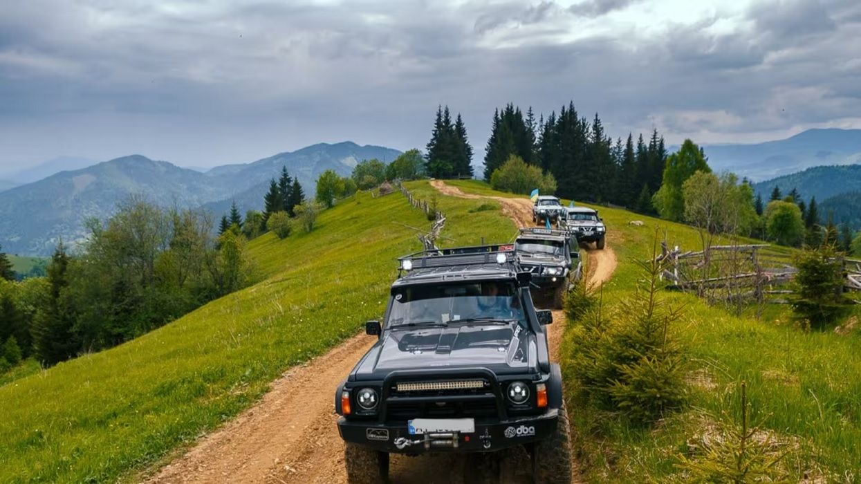Джипинг в Карпатах - на Закарпатье запретили джипинг на горе Гимба - Travel