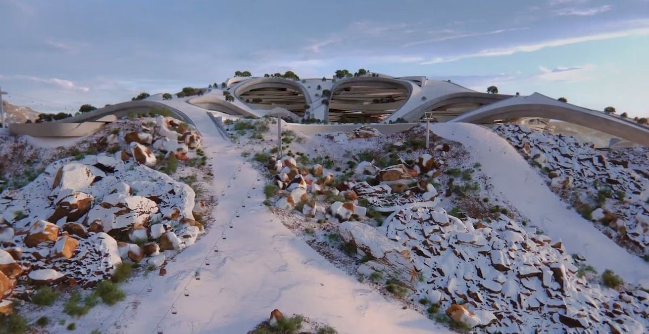 Гірськолижний курорт у пустелі - Саудівська Аравія приголомшує проєктом - Travel Гірськолижний курорт у пустелі - Саудівська Аравія приголомшує проєктом - Travel