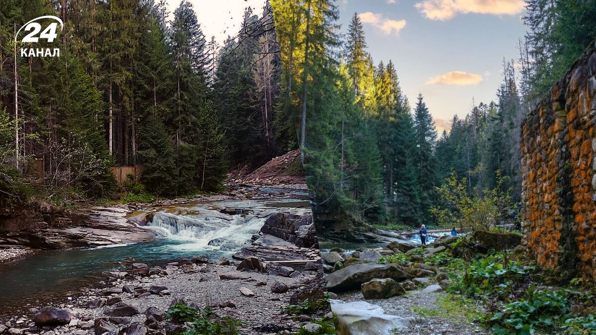 Чемегівський каньйон – одна з локацій, де знімали "Довбуша" Чемегівський каньйон – одна з локацій, де знімали "Довбуша"