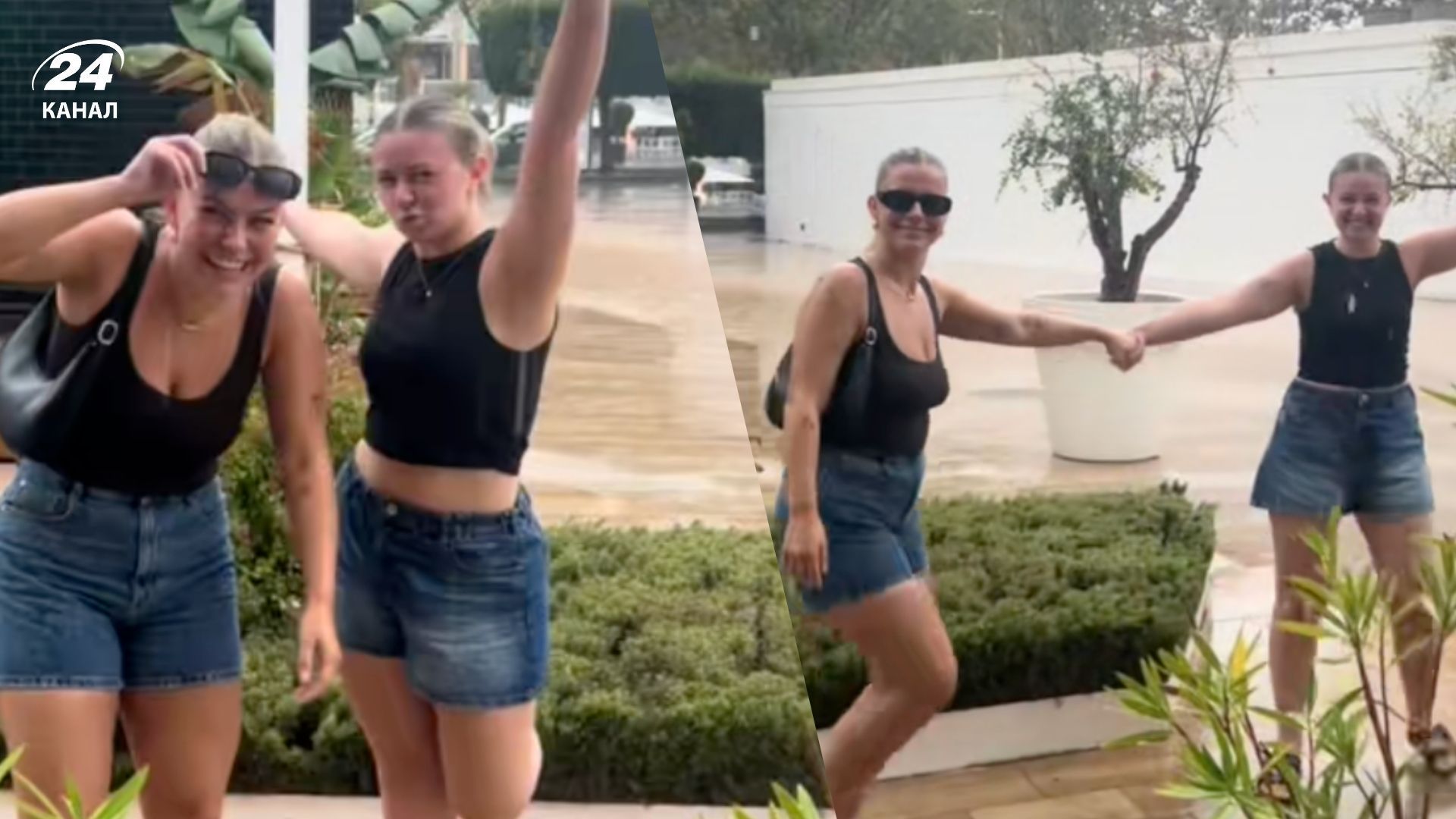 Туристки ехали на солнечную Майорку, а попали под проливные дожди, видео - Travel