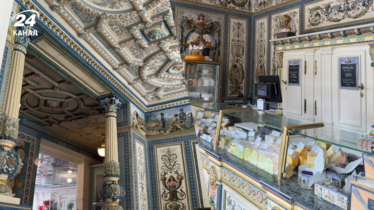 Самый красивый молочный магазин в мире расположен в Дрездене