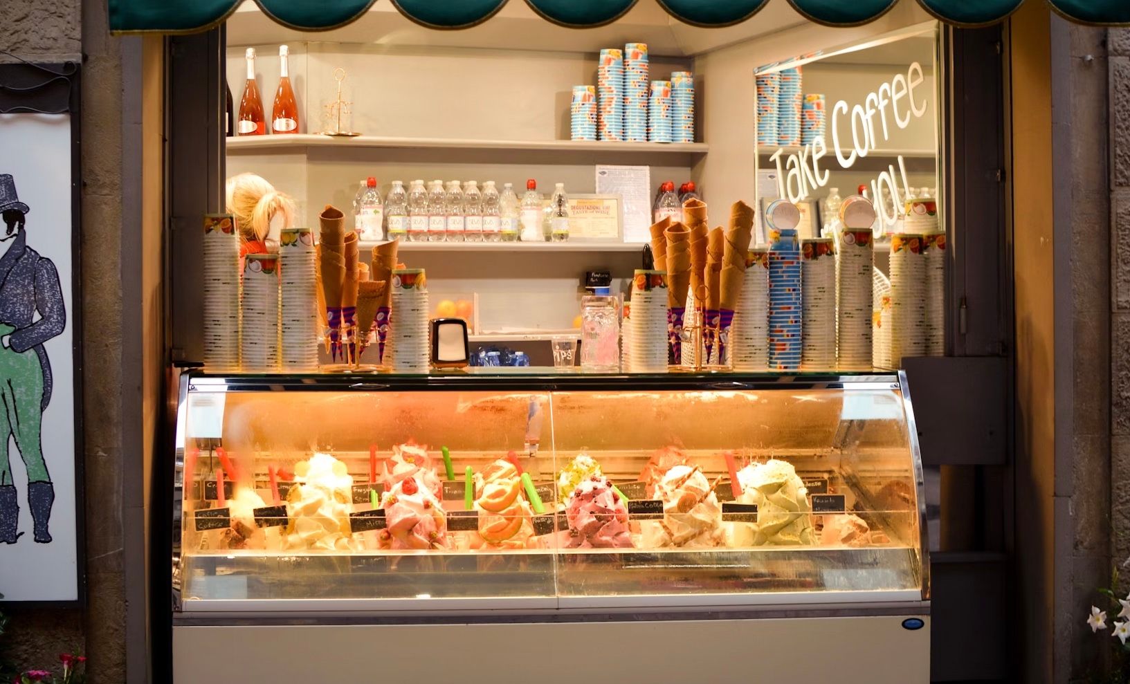 Туристов в Италии иногда обманывают с джелато Туристов в Италии иногда обманывают с джелато