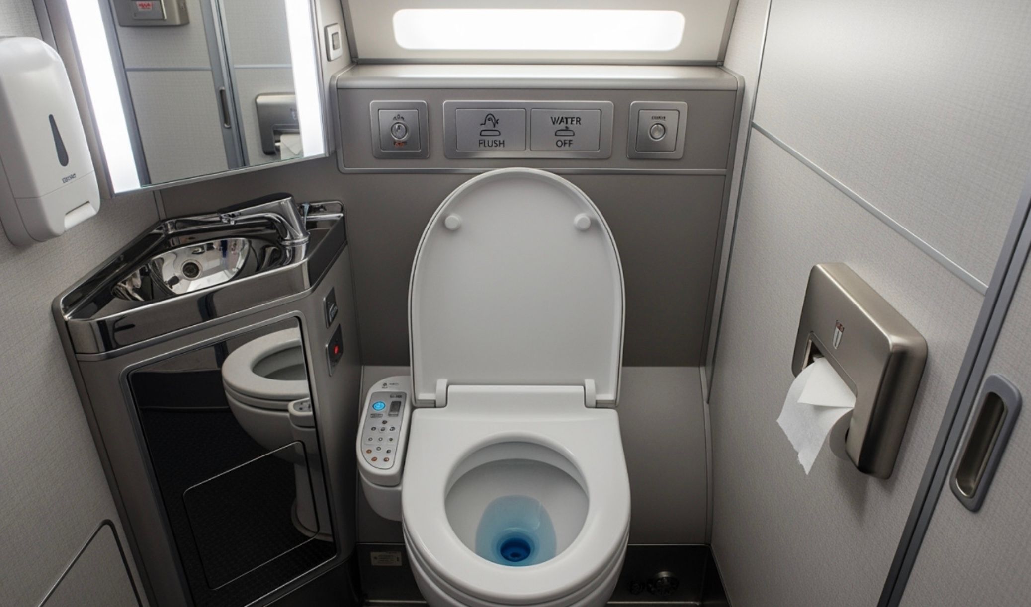 Куда деваются отходы из туалета самолета Куда деваются отходы из туалета самолета