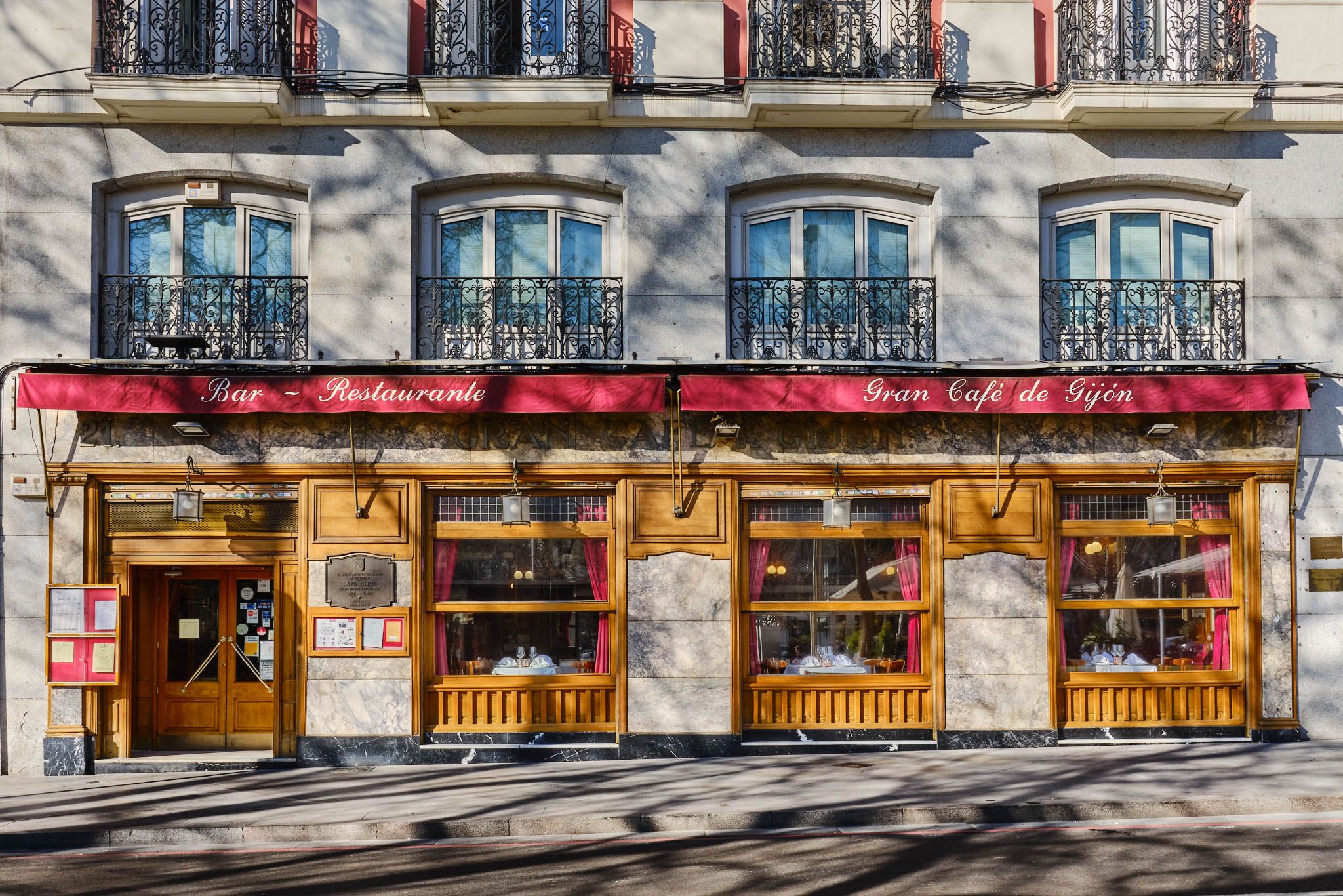 Кафе Gijón, Іспанія Кафе Gijón, Іспанія