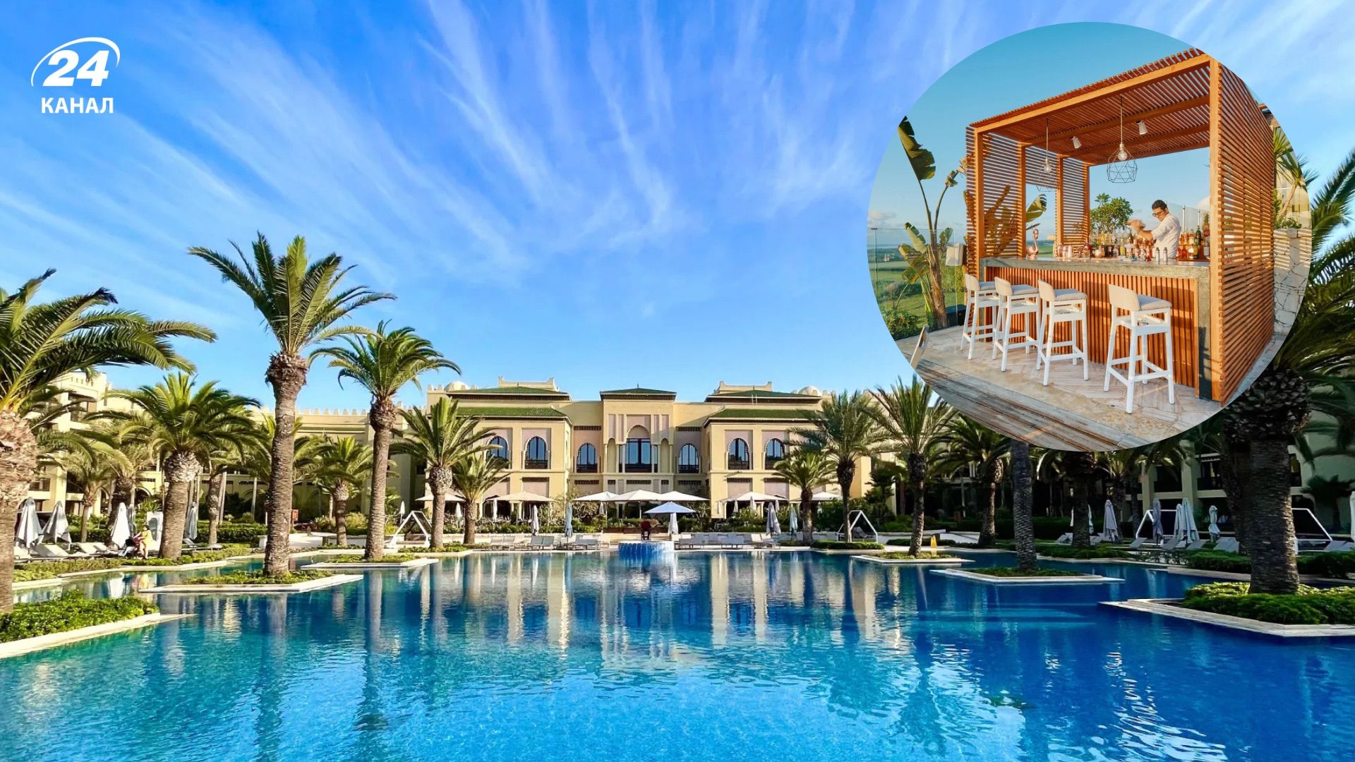 Идеальный курорт во время холодной осени