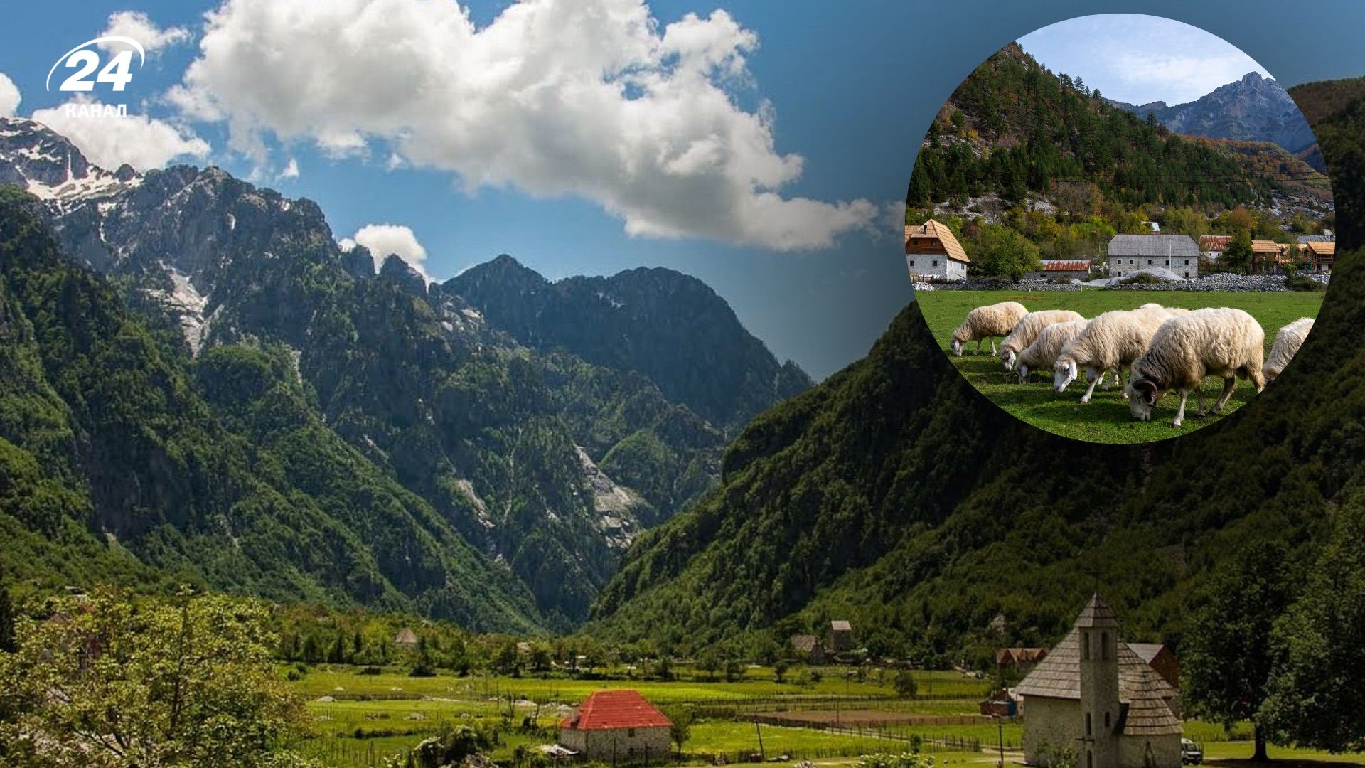 Деревня Тет, Албания Деревня Тет, Албания