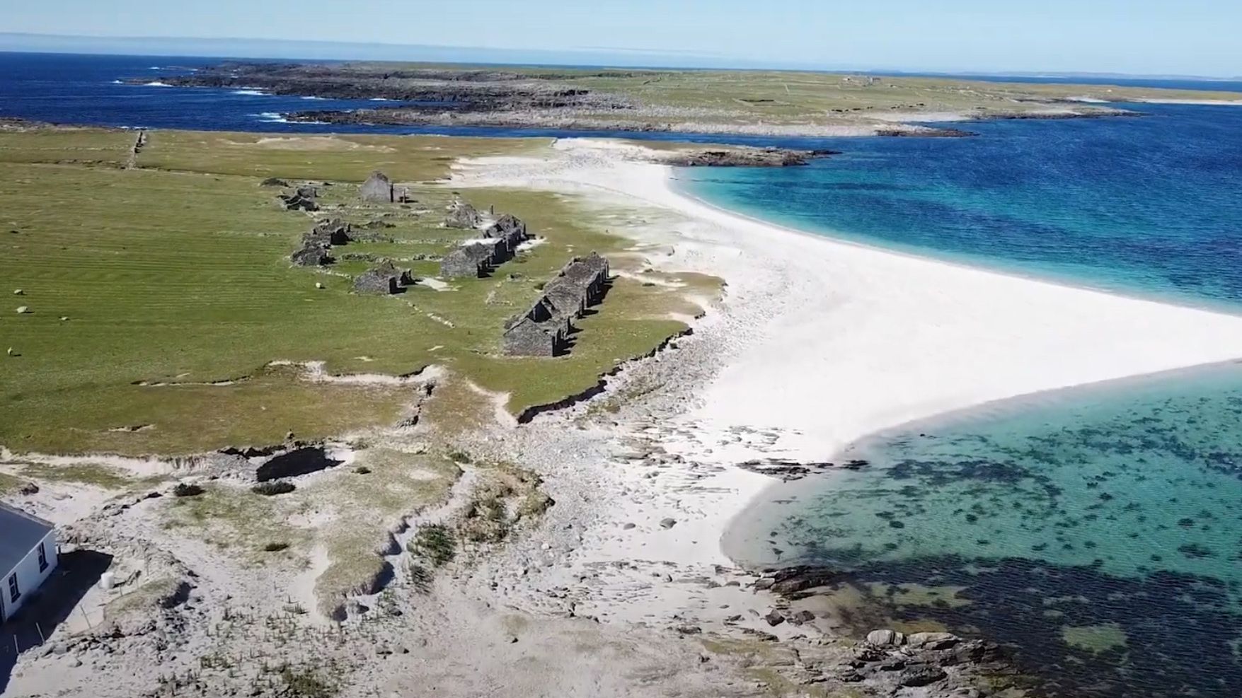 Остров Инишкеа почти безлюден