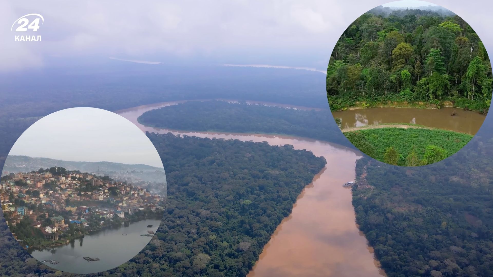 Конго - унікальна річка, яка двічі перетинає екватор - цікаві факти