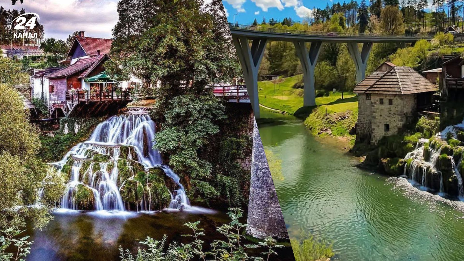 Хорватське село вражає красою