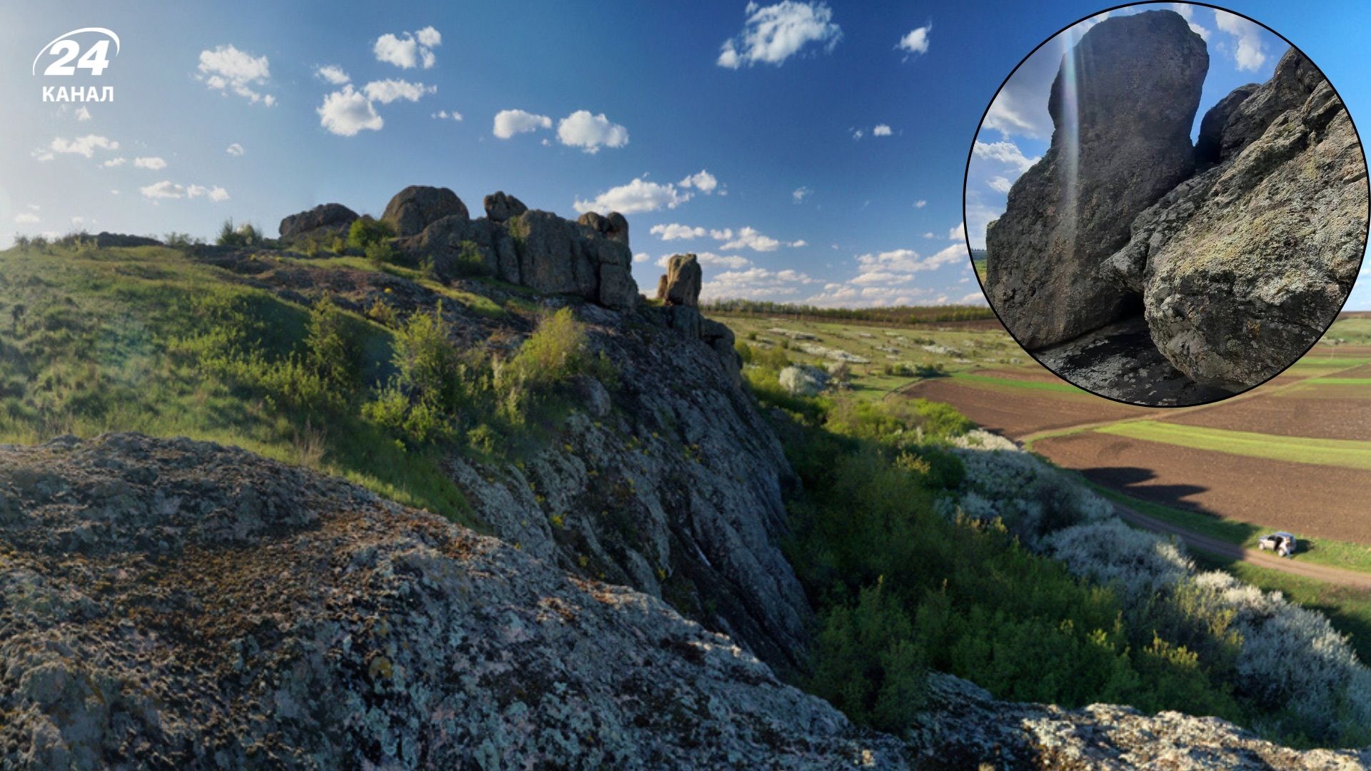 Лозоватские скалы