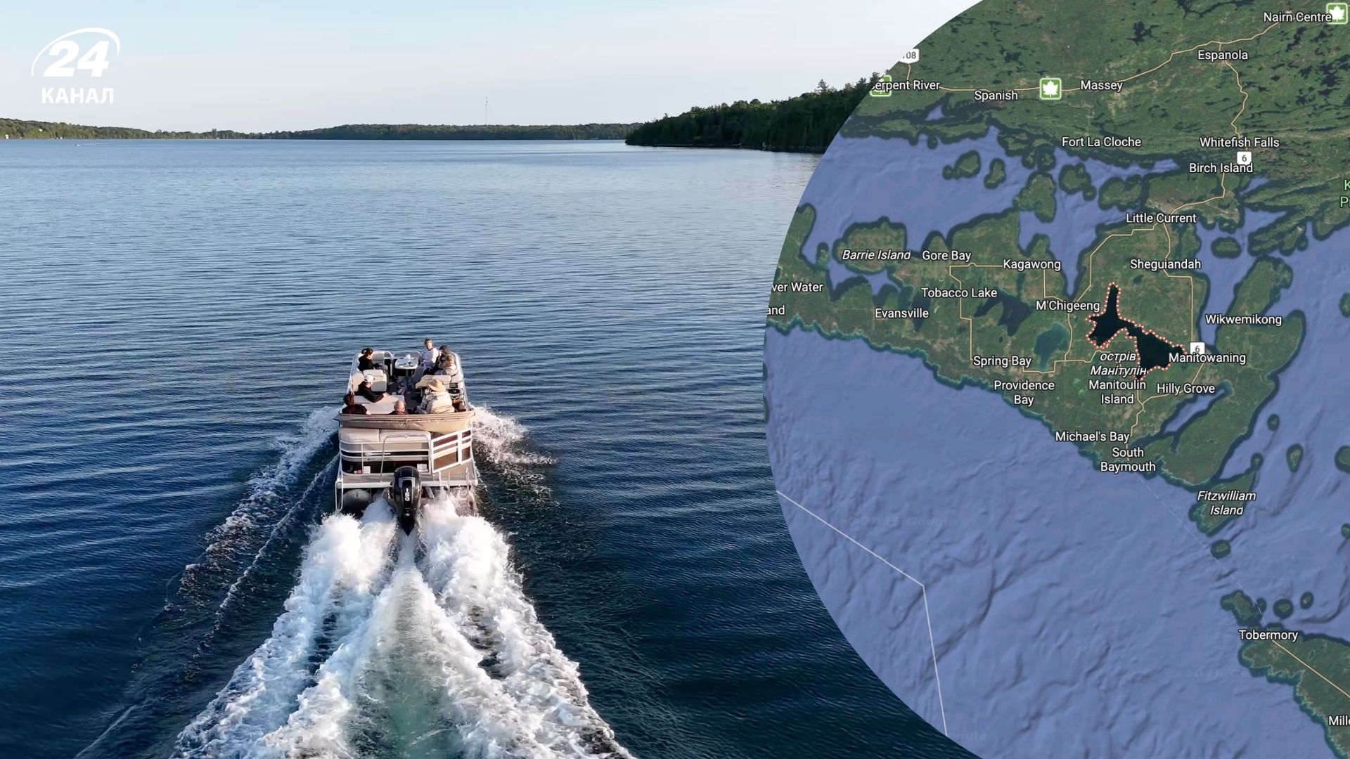 Озеро Маниту в Канаде - какие 4 уникальных географических особенности скрывает эта локация