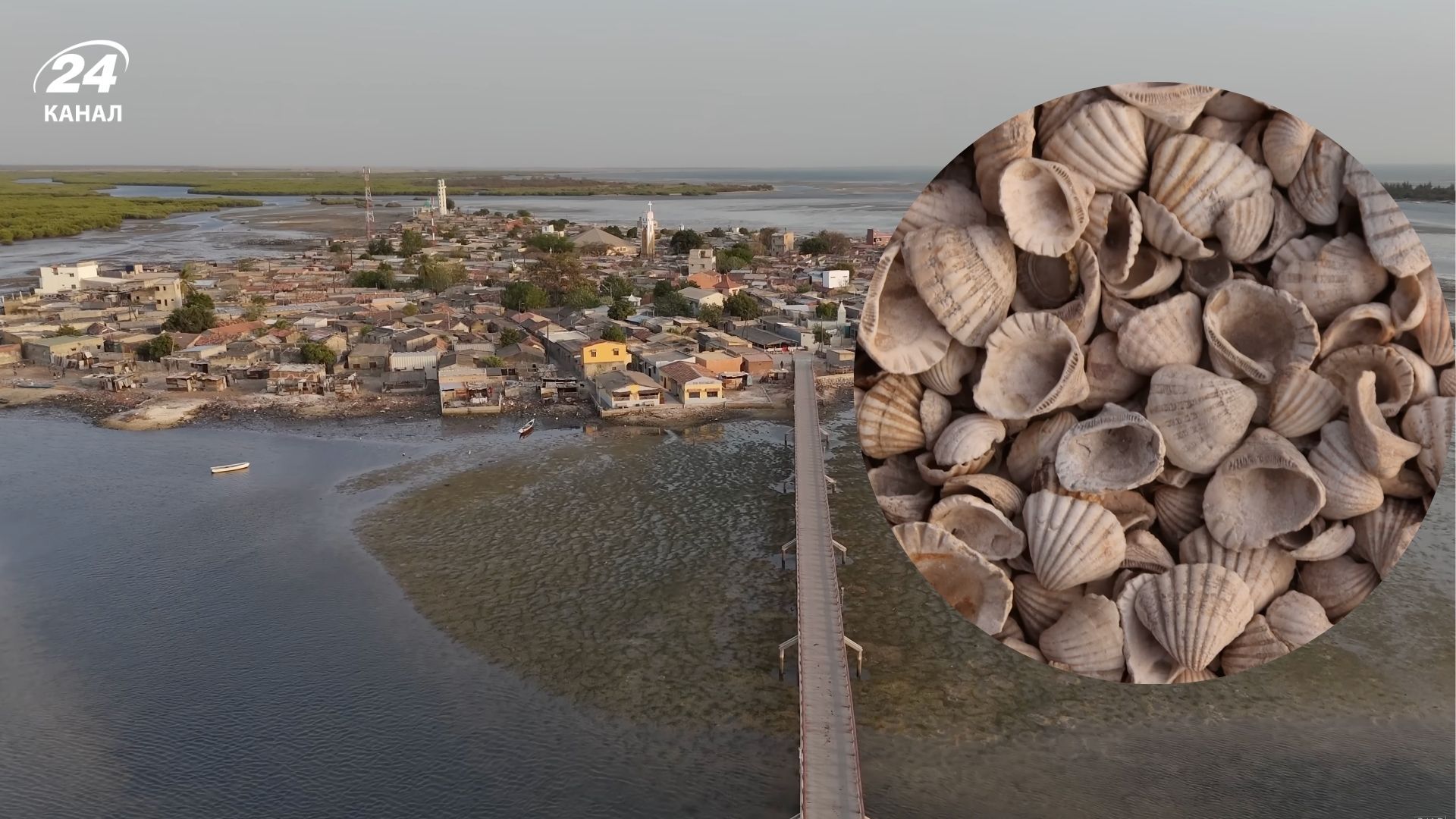 Острів Фадіут у Сенегалі повністю сформований з мушель - як так вийшло