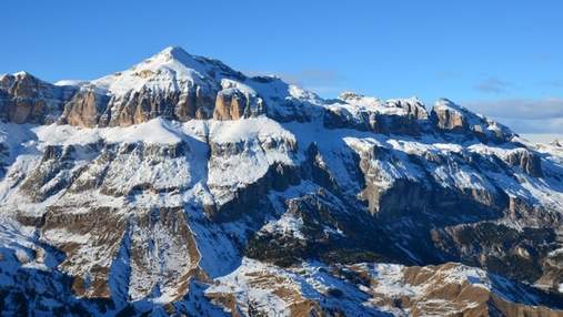 "Коварные горы": украинец побывал на последнем леднике в Доломитовых Альпах