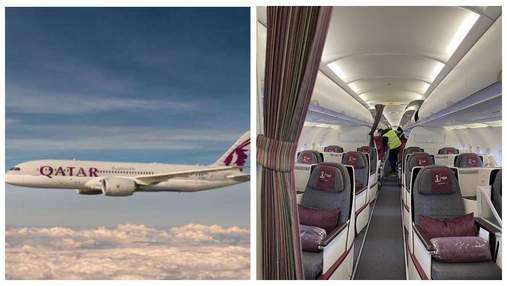 Qatar Airways відкрила рейси до Одеси на літаках з ліжками: який вигляд вони мають